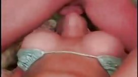 Napakarilag Busty Girl Outdoor Fucked