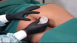 Napakaganda busty blonde na impaled ng isang malaking titi